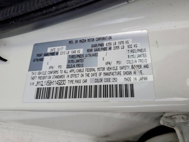 Used Fuse Box Engine fits: 2017 Mazda 6 Grade A