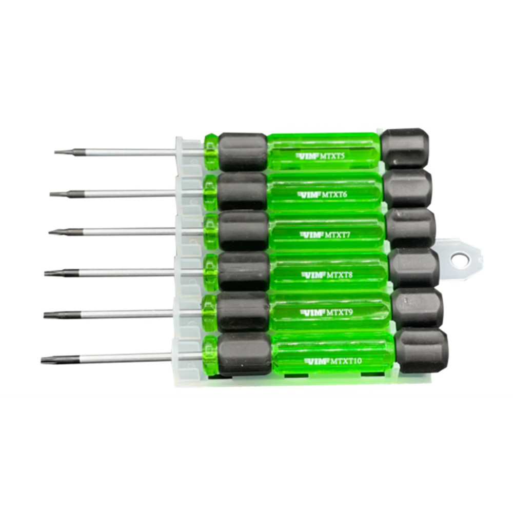 VIM Tools 6 Piece Miniature TORX Screwdriver Set