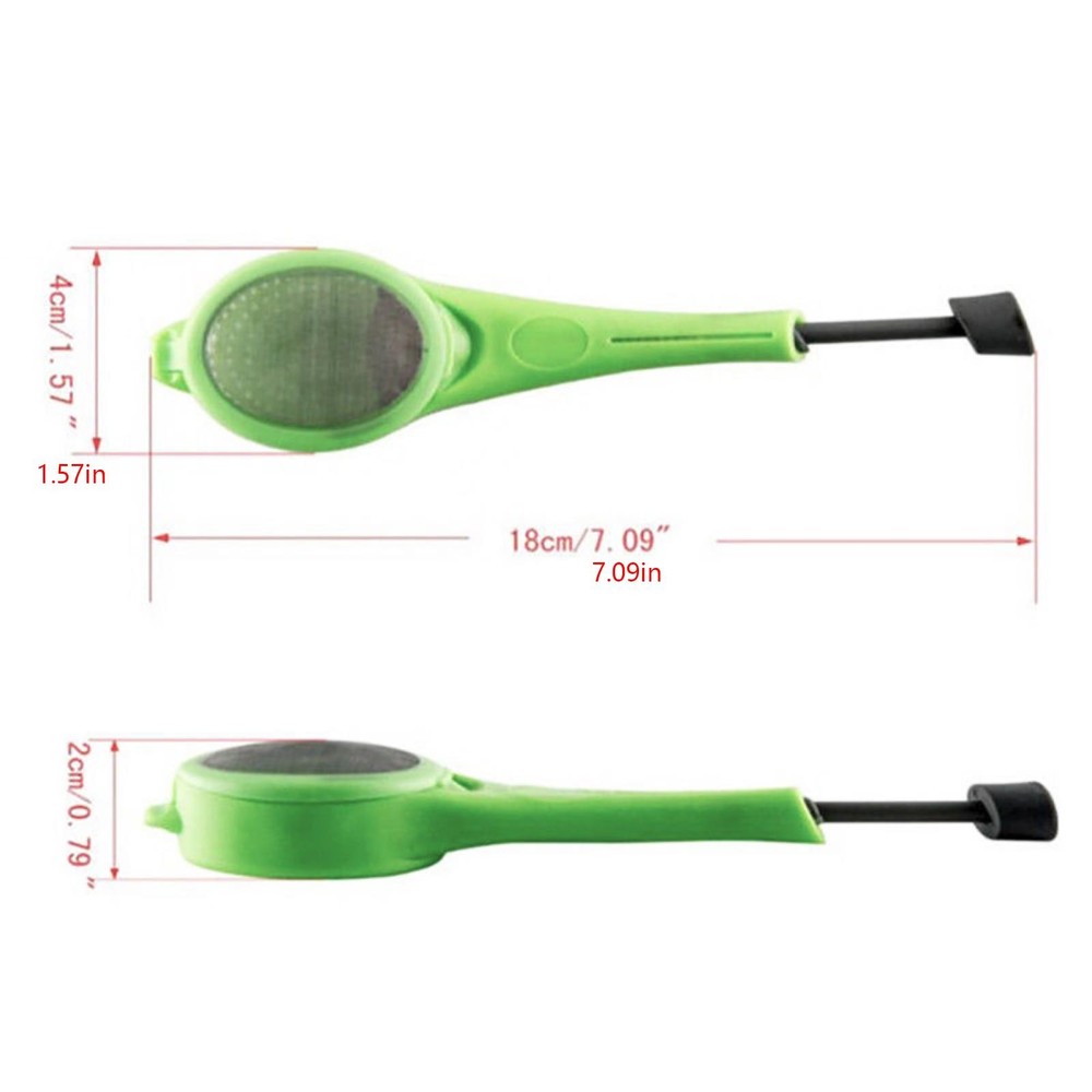 Healthy Total Tea Infuser Strainer Bag Loose Leaf Steeper Press Tea Filt Tool E