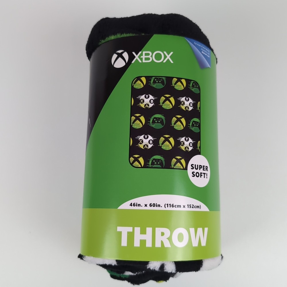 Xbox Glow in the Dark 46" x 60" Throw Blanket