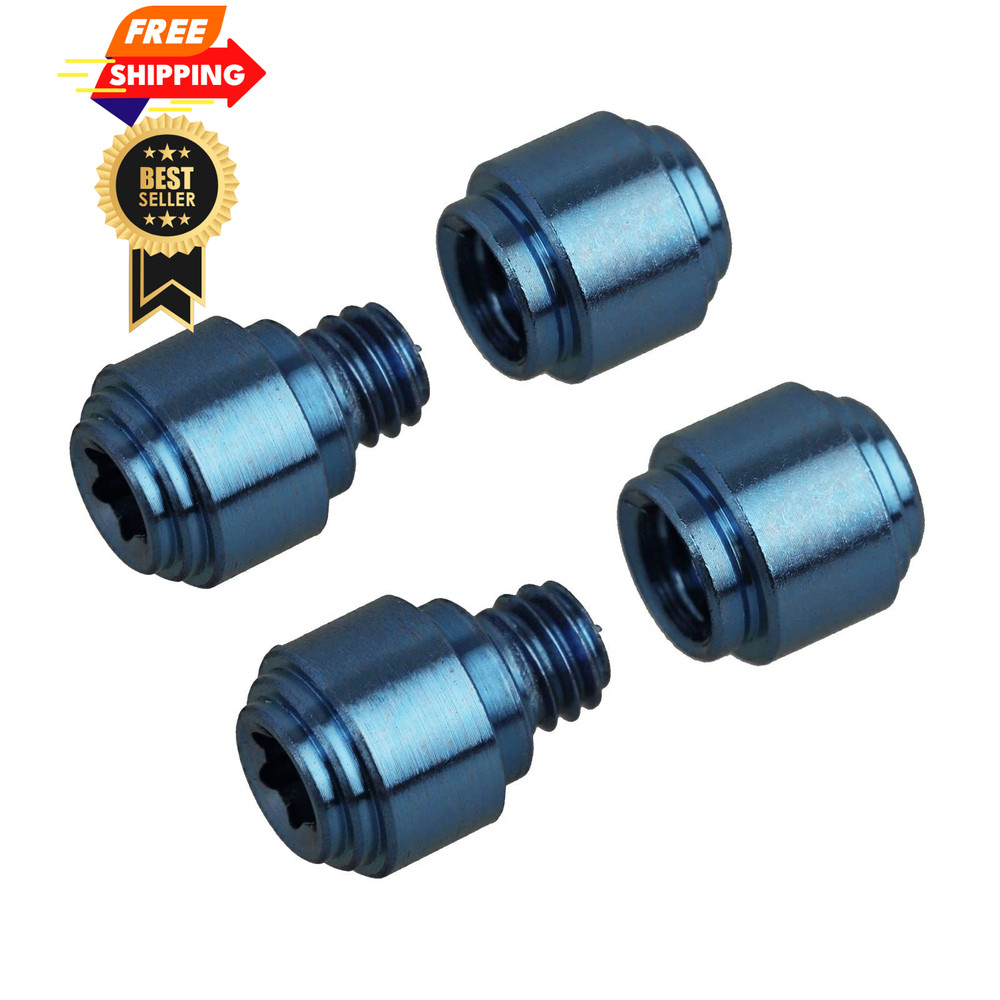 2 Packs Custom Thumb Studs, Replacement Titanium Thumbstuds for Blue
