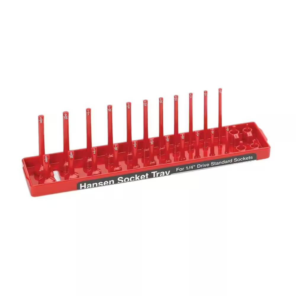 1/4 In. Drive Standard Socket Tray