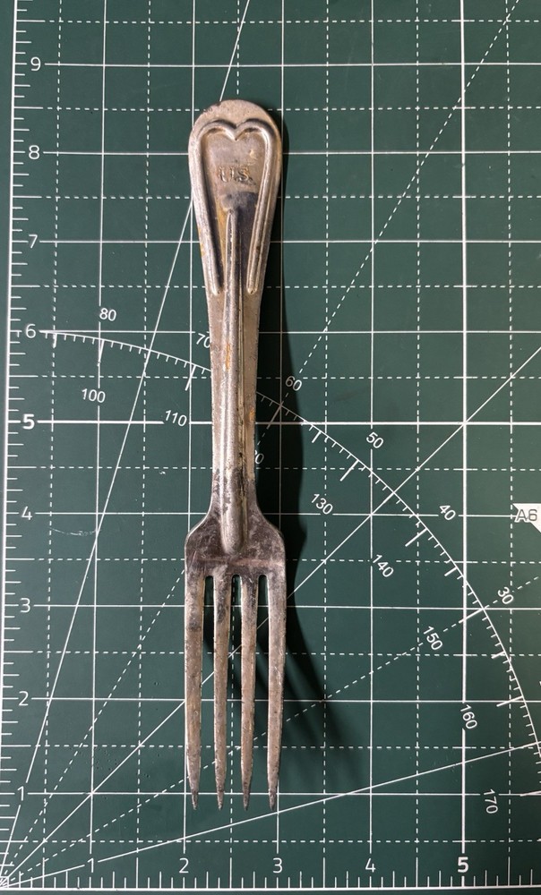 WW1 US Military Mess Kit Fork 1917