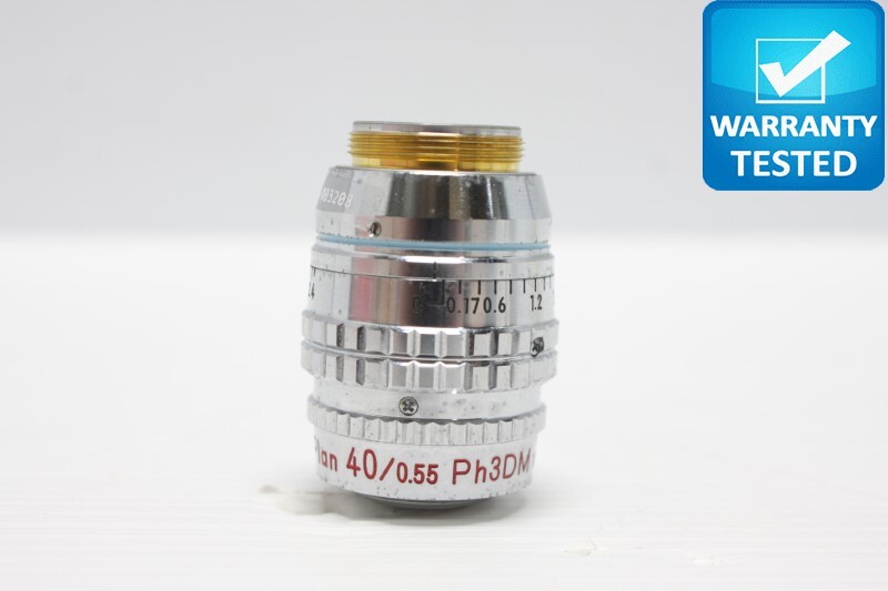 Nikon ELWD Plan 40x/0.55 Ph3 DM Microscope Objective
