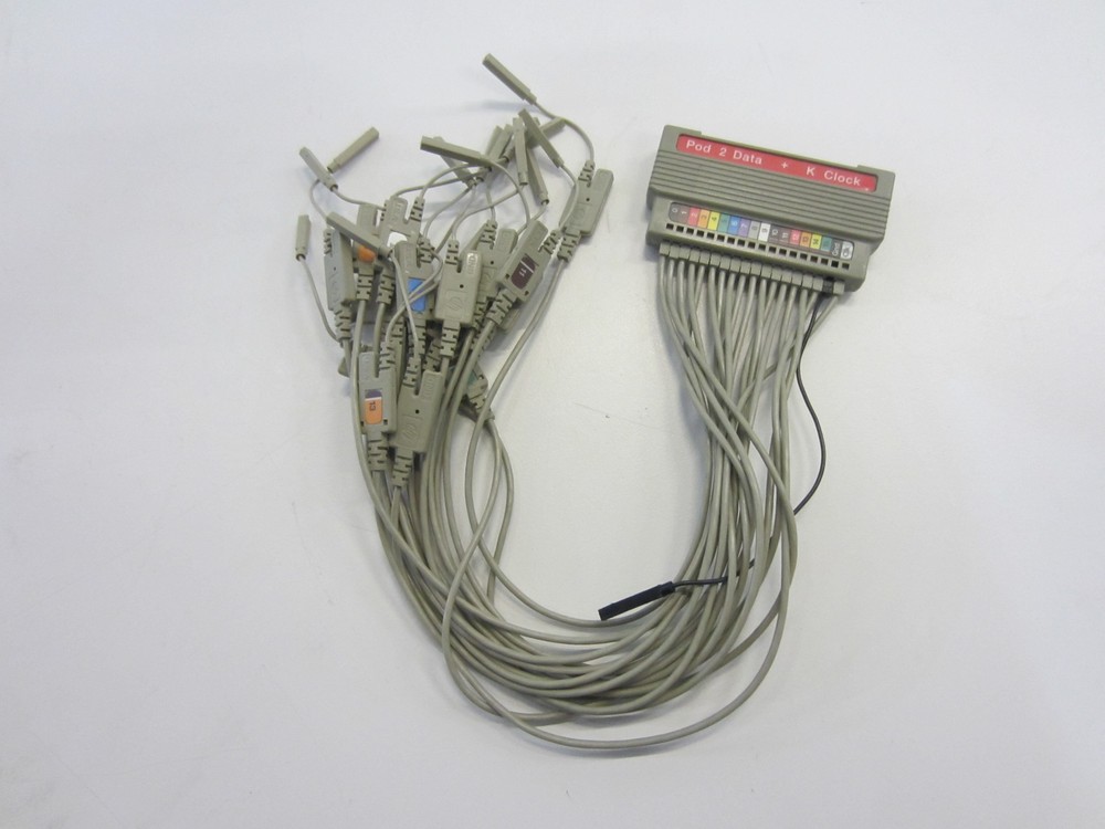 AGILENT POD 2 DATA + K CLOCK LOGIC ANALYZER ADAPTER
