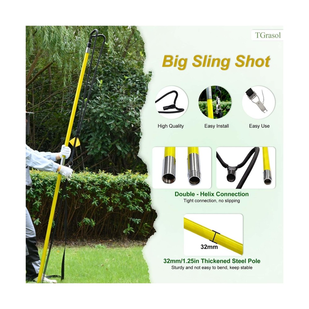 Sling Shot Arborist Throwline Launcher with Trigger