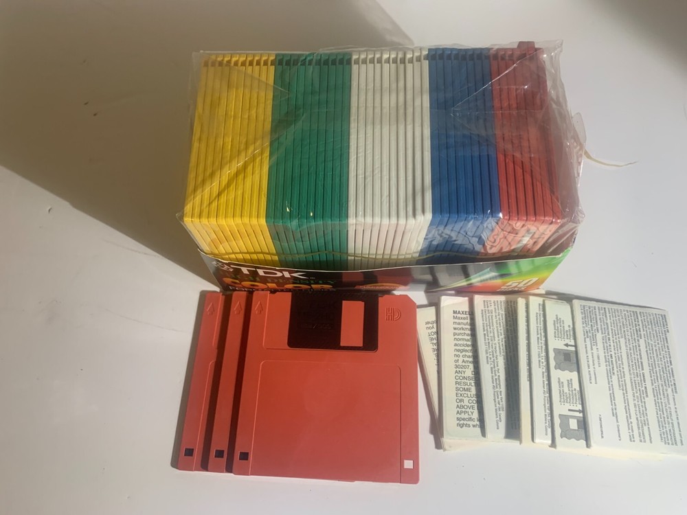 TDK 3.5 inch floppy disks 50 Pack