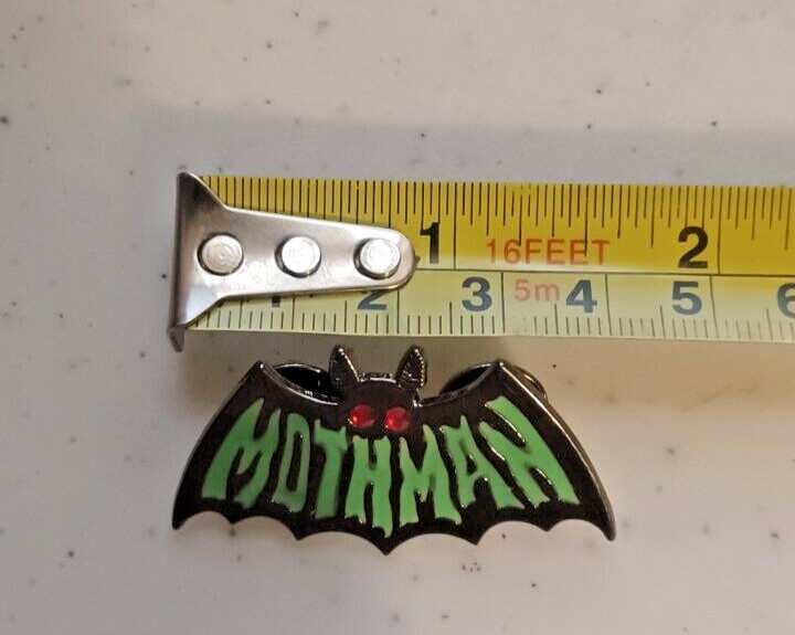Mothman Glow In the Dark Enamel Pin
