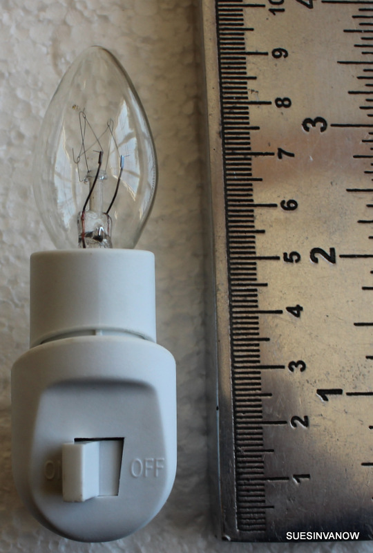 New Night light Replacement part Bulb switch White Safe Sturdy
