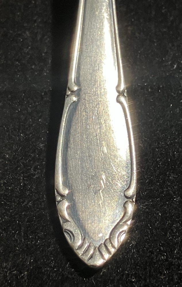 Antique Silver Tea Strainer