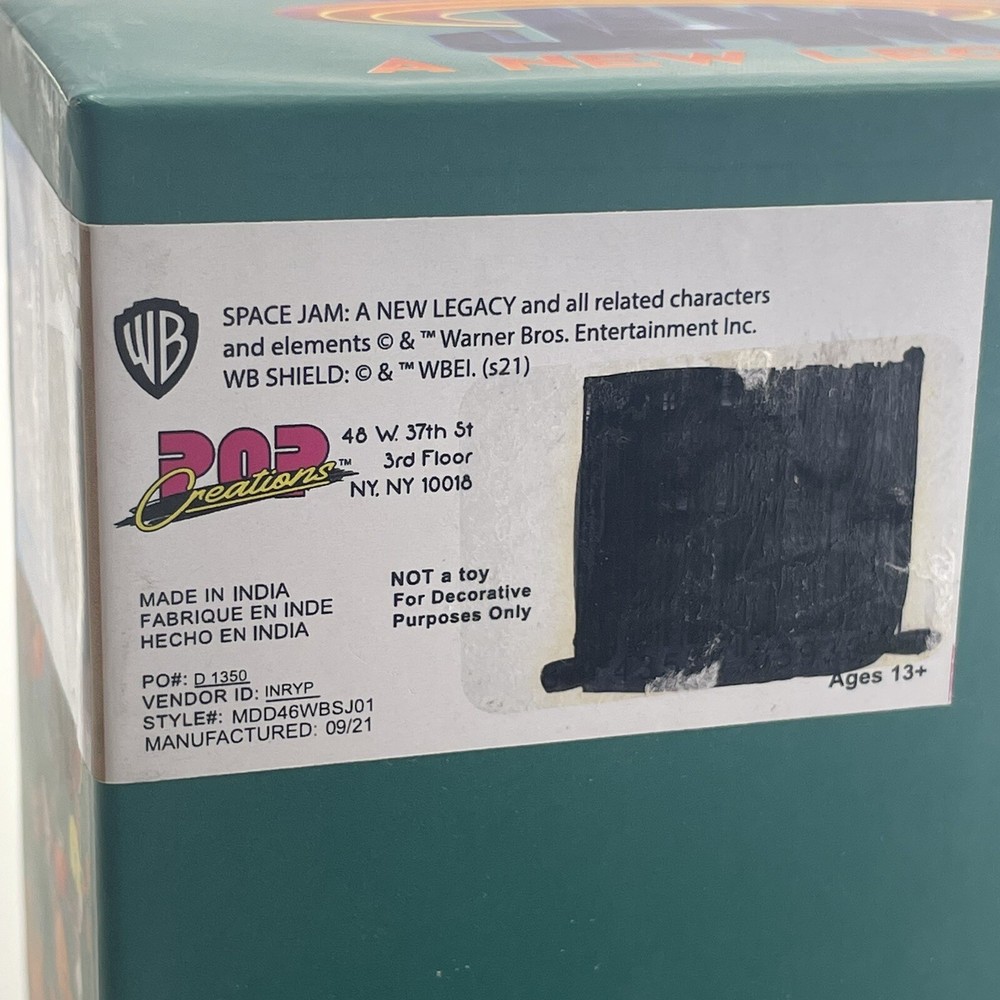 Edgeucational Publishing | Space Jam 2 Teal Desktop Organizer