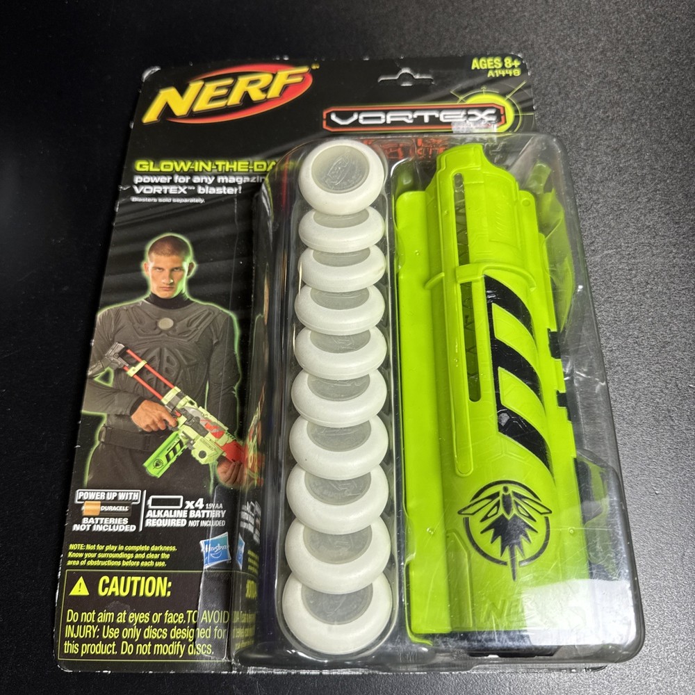 Nerf Vortex Firefly Tech Kit Glow In The Dark 2012