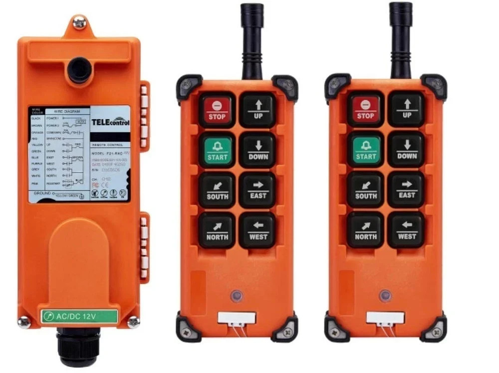 F21-E1B Hoist Crane Industrial Remote Control Wireless Transmitter Push Button S