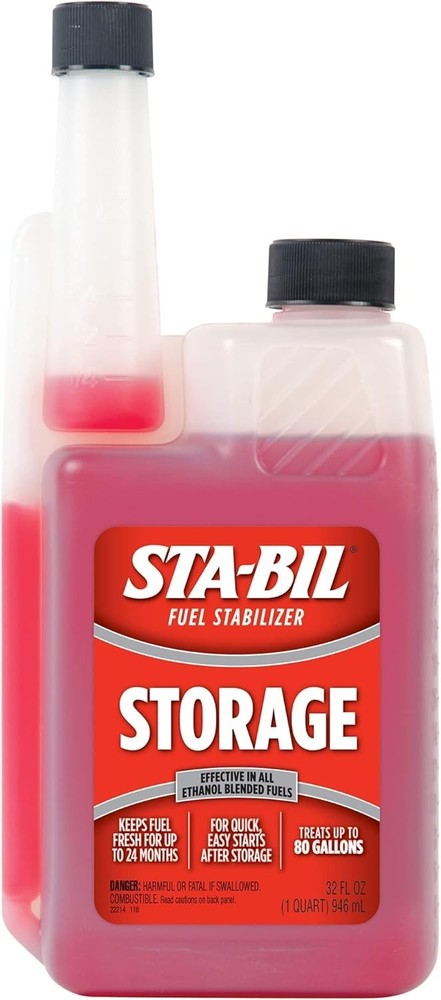 Efficient Fuel Storage Solution - 24- Stabilizer for All Gasoline Engines