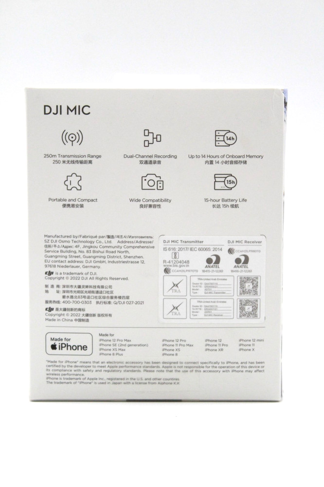 DJI Mic Wireless Microphone System