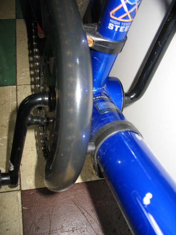 Smoked Plastic Bicycle Chain Guard Without Hardware #24