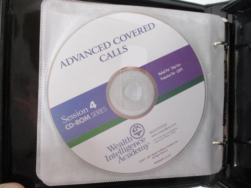 Advanced Covered Calls; Option Basics & More; Wealth Intelligence (2007 - 4 CDs