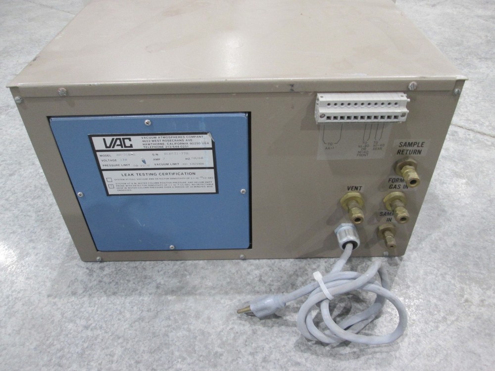 VAC, Oxygen Analyzer, AO-316-H, Used