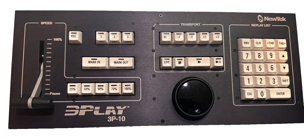 NewTek 3PLAY 3P 10 Control Surface Tested Ships FREE