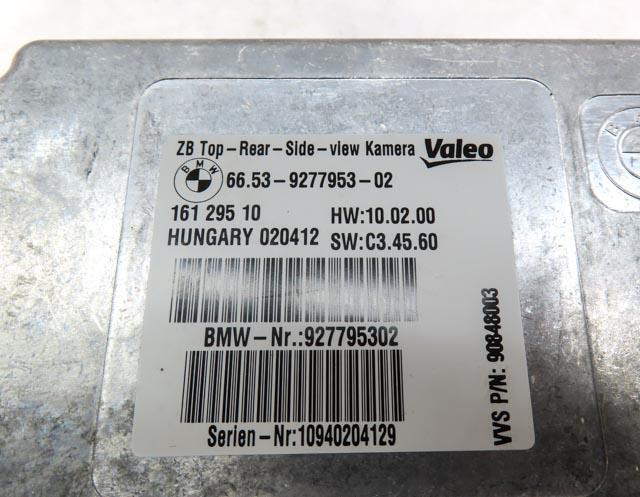 2013 BMW X5 (E70) SIDE VIEW CAMERA CONTROL MODULE 66539277953 9277953