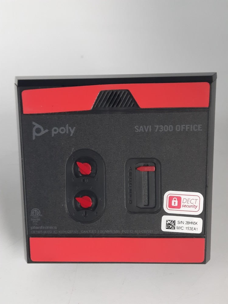 Poly Savi 7320 Ultra Wireless Headset-( With Cords )-TESTED