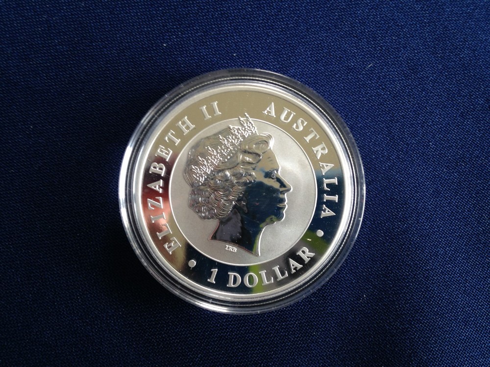 2012 Australia $1 Silver Koookaburra Gem BU One Ounce E5974