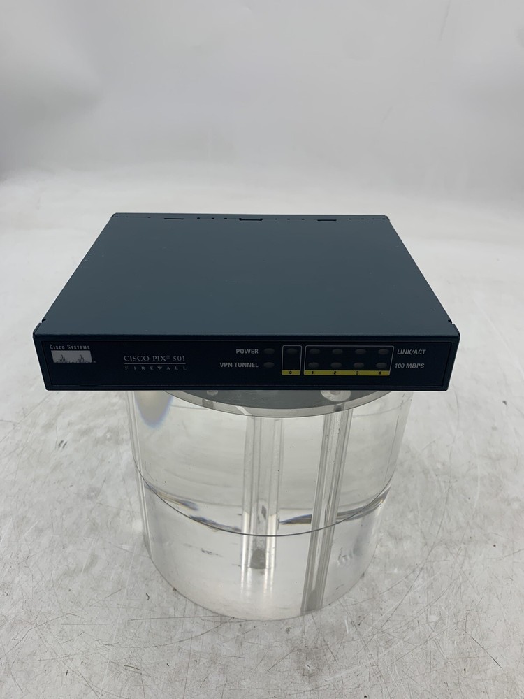 Cisco Systems PIX 501 Firewall VPN Security Networking. No Power Supply.