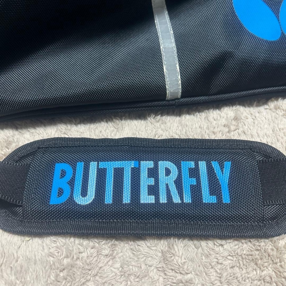 Table Shoulder Bag Butterfly Blue