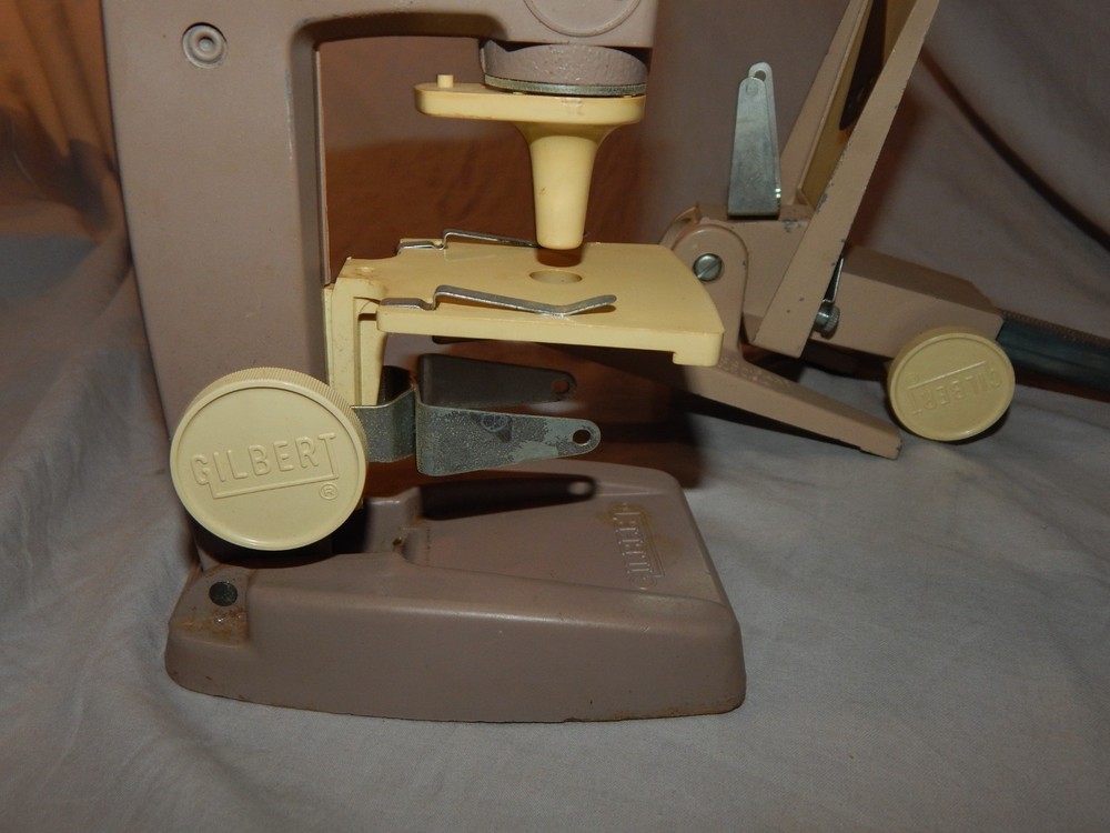 Lot of 2 Vintage Gilbert Microscopes