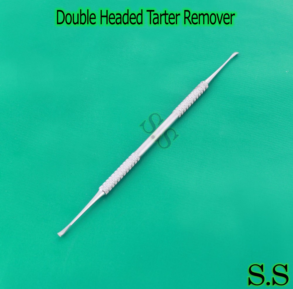 6 Pieces New Double Headed Tarter Remover Scraper Stainless