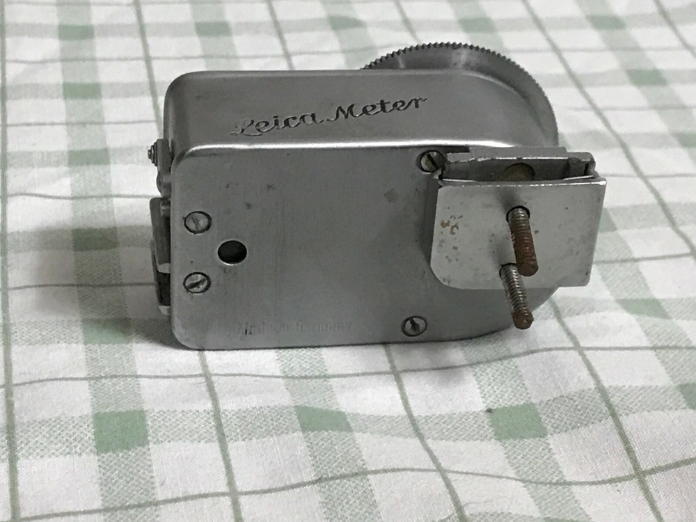 Original Leica Meter Model 1 with Booster cell Light Meter Leitz