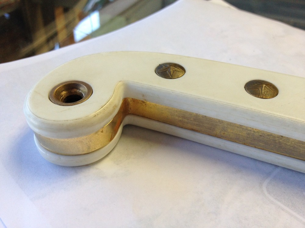 USMC Mameluke Replica Plastic Sword Grips (Pair)