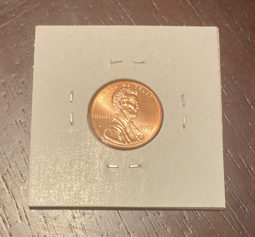 2009 1 cent Brilliant Uncirculated Lincoln Formative Years Penny