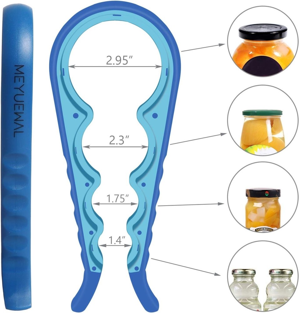 Multi-Functional Silicone Jar Opener - Perfect for Children & Arthritis Relief