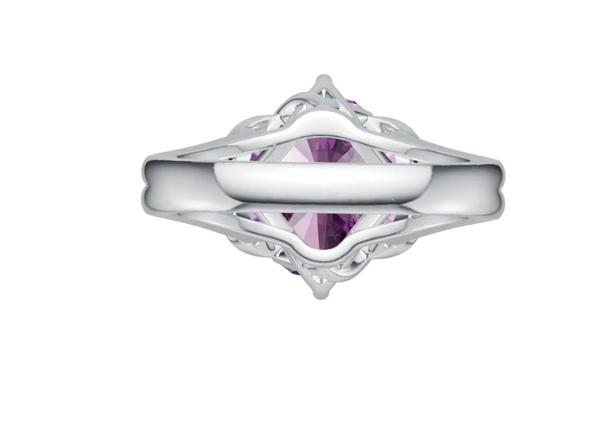 Sterling Silver Semi Mount Ring Setting Oval OV 12X10mm