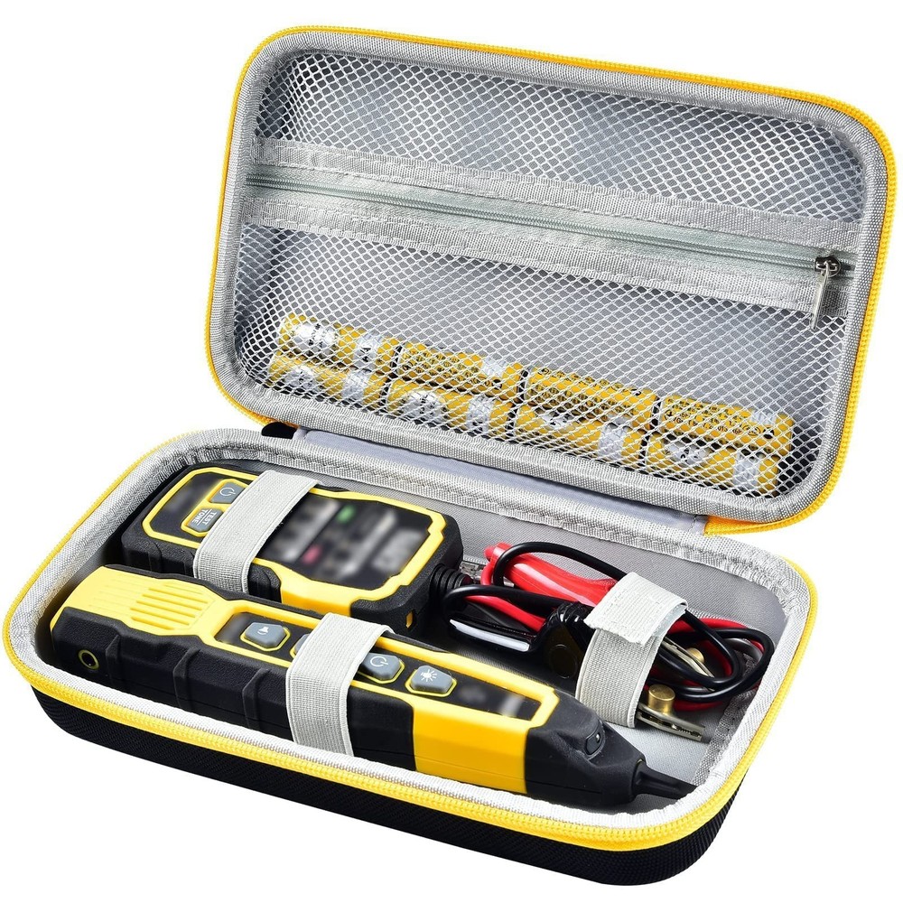Universal Storage Case for Wire Tracer Tone Generator & Probe Kit - Black, Cable