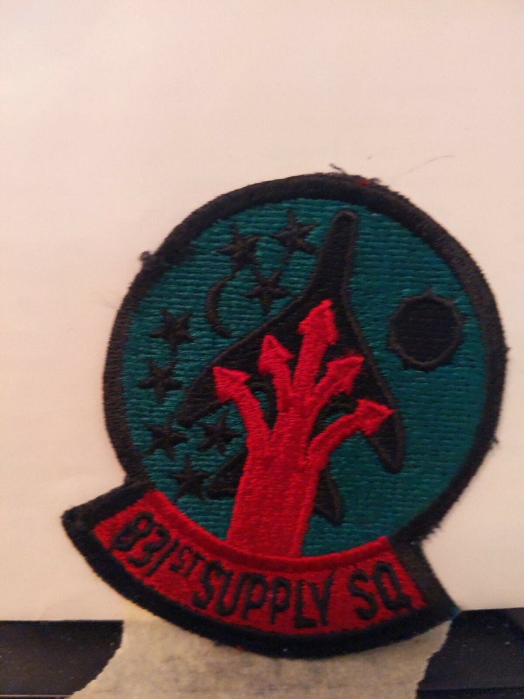 USAF 831ST Supply Squadron Patch. Variation 1