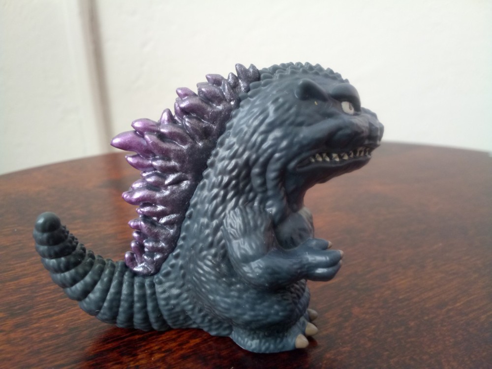 Godzilla 2" Millennium 2000 Godzilla Finger Puppet Figure Mascot SD Sofvi Toho