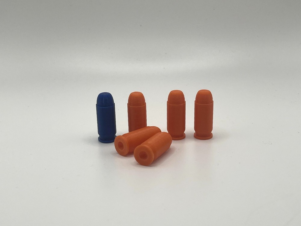 .40 S&W Snap Caps - Dummy Rounds - Dry Fire Training Ammo - Reusable