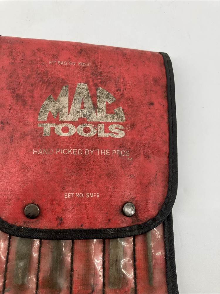 Mac Tools SMF6 6pc Comfort-Grip Mini Combination Bastard-Cut File Set