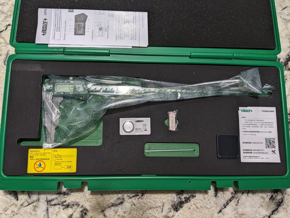 NEW GENUINE INSIZE 1124-300A Electronic Caliper with Interchangeable Points