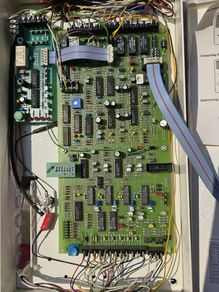 CODIC arming device (BOSCH), intrusion alarm control panels, access control