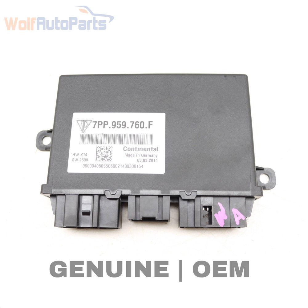 2013-2018 PORSCHE CAYENNE - Front SEAT Memory Control Module 95861876004