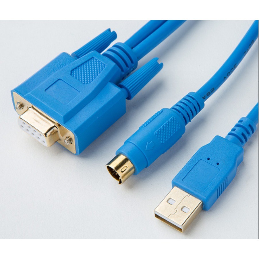 For Delta AH/DVP/DOPTP touch screen PLC programming cable UC-PRG020-12A