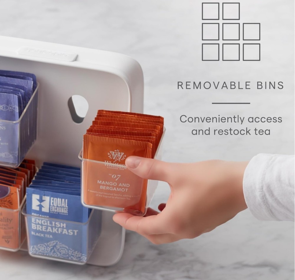 Youcopia 120 Ct. Tea Bag Organizer