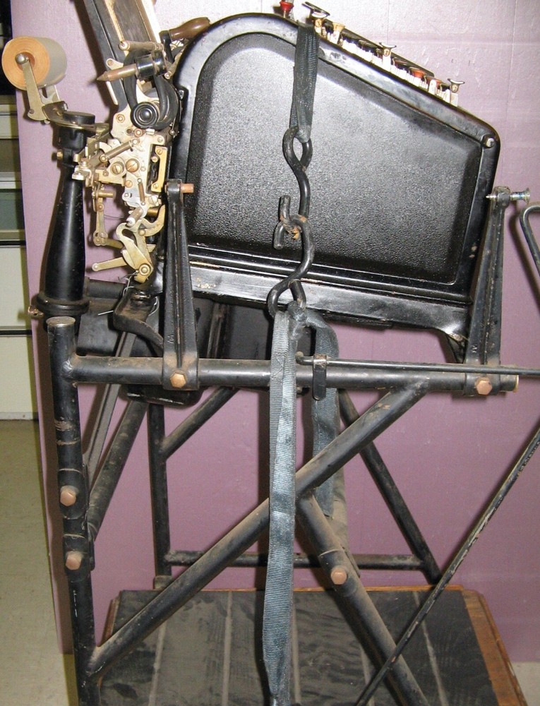 Burroughs Billing Machine with Stand dated 1922