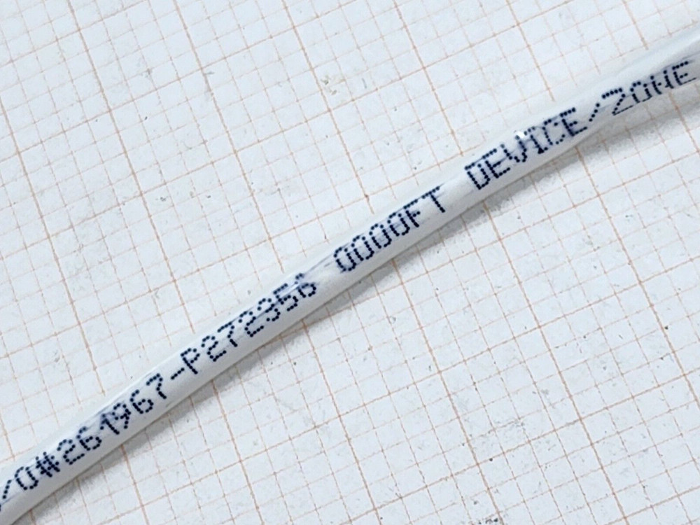 Honeywell Genesis 2216 18/6C Shielded Riser Security/Control Cable White /50ft