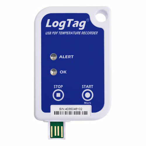 LogTag USRIC-8 Single Use Temperature Data Recorder w/ Automatic PDF Reporting