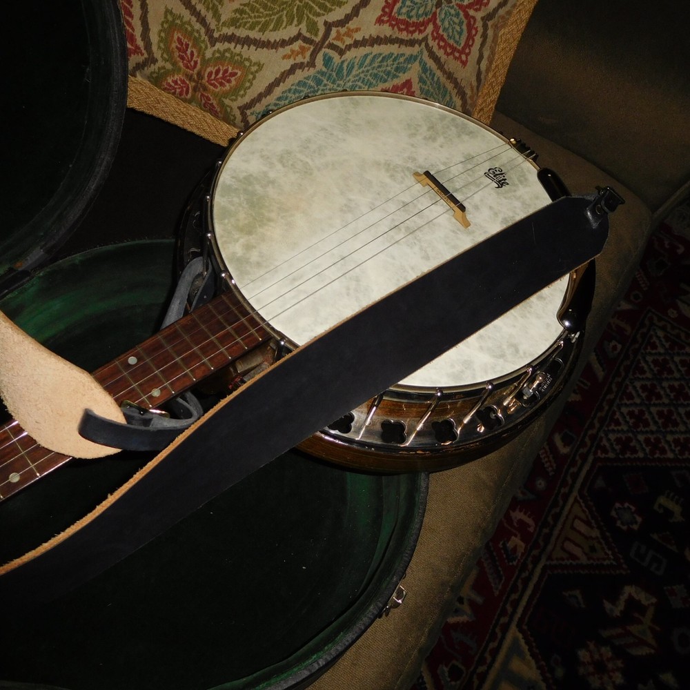 Banjo Strap - boot leather. This will never wear out.