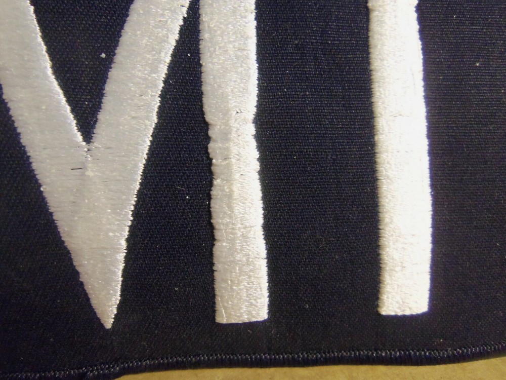 E M T Embroidered Back Patch